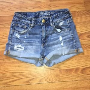 American Eagle high rise shorts
